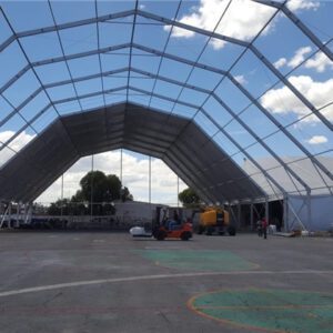ARCHED WAREHOUSE TENT